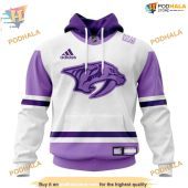 Custom Personalize 2023 Hockey Fight Cancer Nhl Nashville Predators Hoodie 3d 1.jpg - demo10