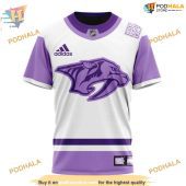 Custom Personalize 2023 Hockey Fight Cancer Nhl Nashville Predators Hoodie 3d 3.jpg - demo10