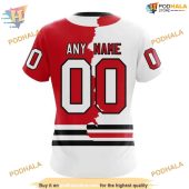 Custom Personalize 2023 Home Mix Away Nhl Chicago Blackhawks Hoodie 3d 4.jpg - demo10