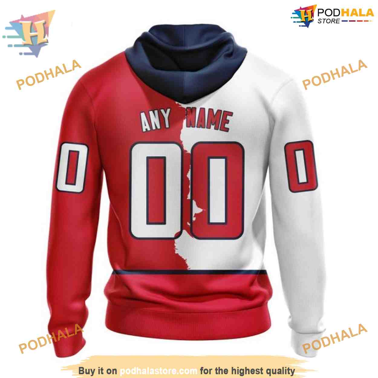 Custom Personalize 2023 Home Mix Away NHL Washington Capitals Hoodie 3D Custom Personalize 2023 Home Mix Away NHL Washington Capitals Hoodie 3D