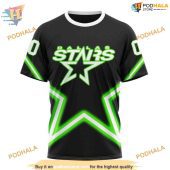Custom Personalize New Gradient Series Concept Nhl Dallas Stars Hoodie 3d 3.jpg - demo10