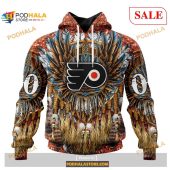 Custom Philadelphia Flyers Native Costume Design Nhl Shirt Hoodie 3d 1.jpg - demo10