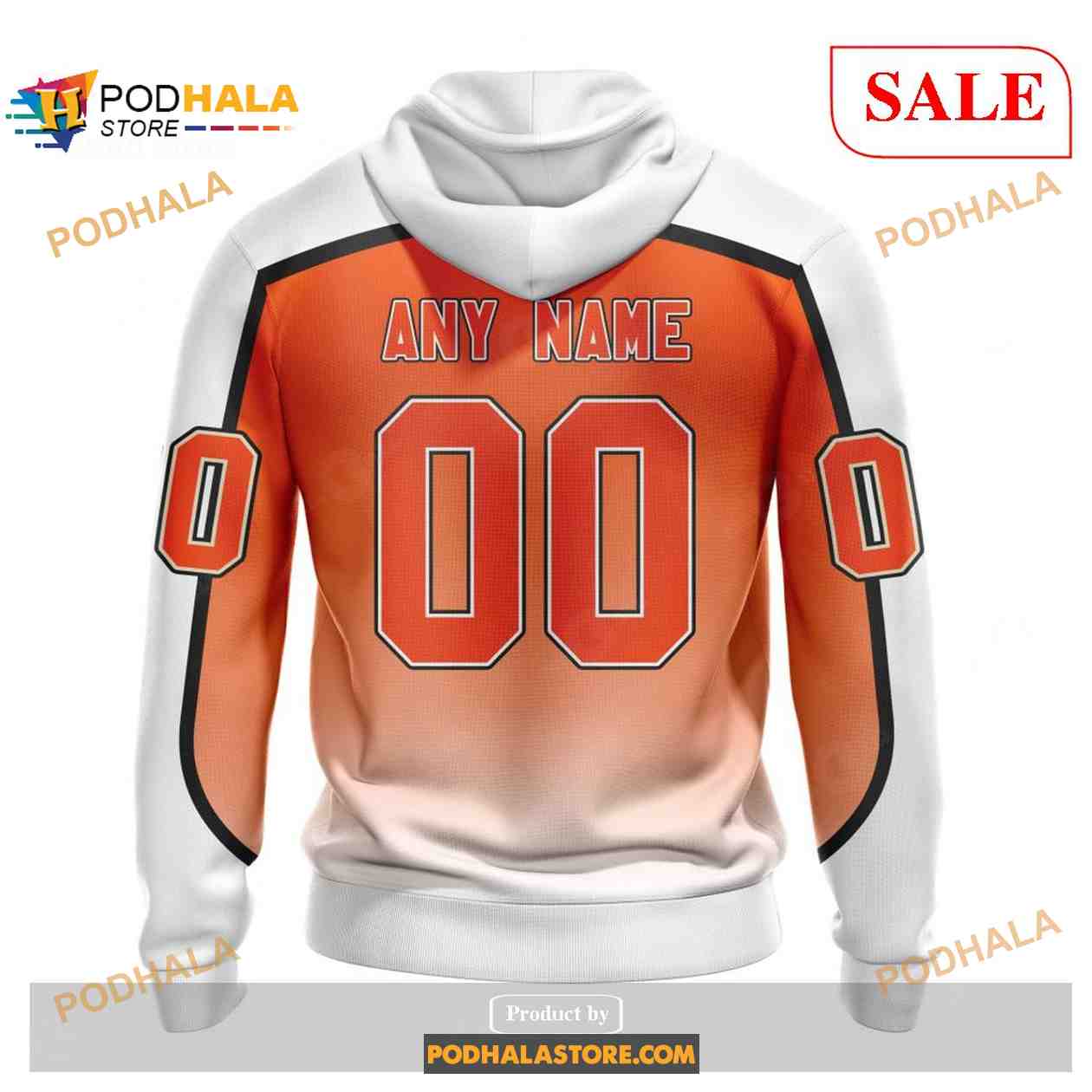 Custom Philadelphia Flyers Retro Gradient Design NHL Shirt Hoodie 3D Custom Philadelphia Flyers Retro Gradient Design NHL Shirt Hoodie 3D