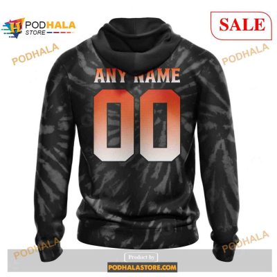 Custom Philadelphia Flyers Retro Vintage Tie Dye NHL Shirt Hoodie 3D