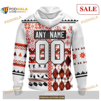Custom Philadelphia Flyers Unisex Christmas NHL Shirt Hoodie 3D