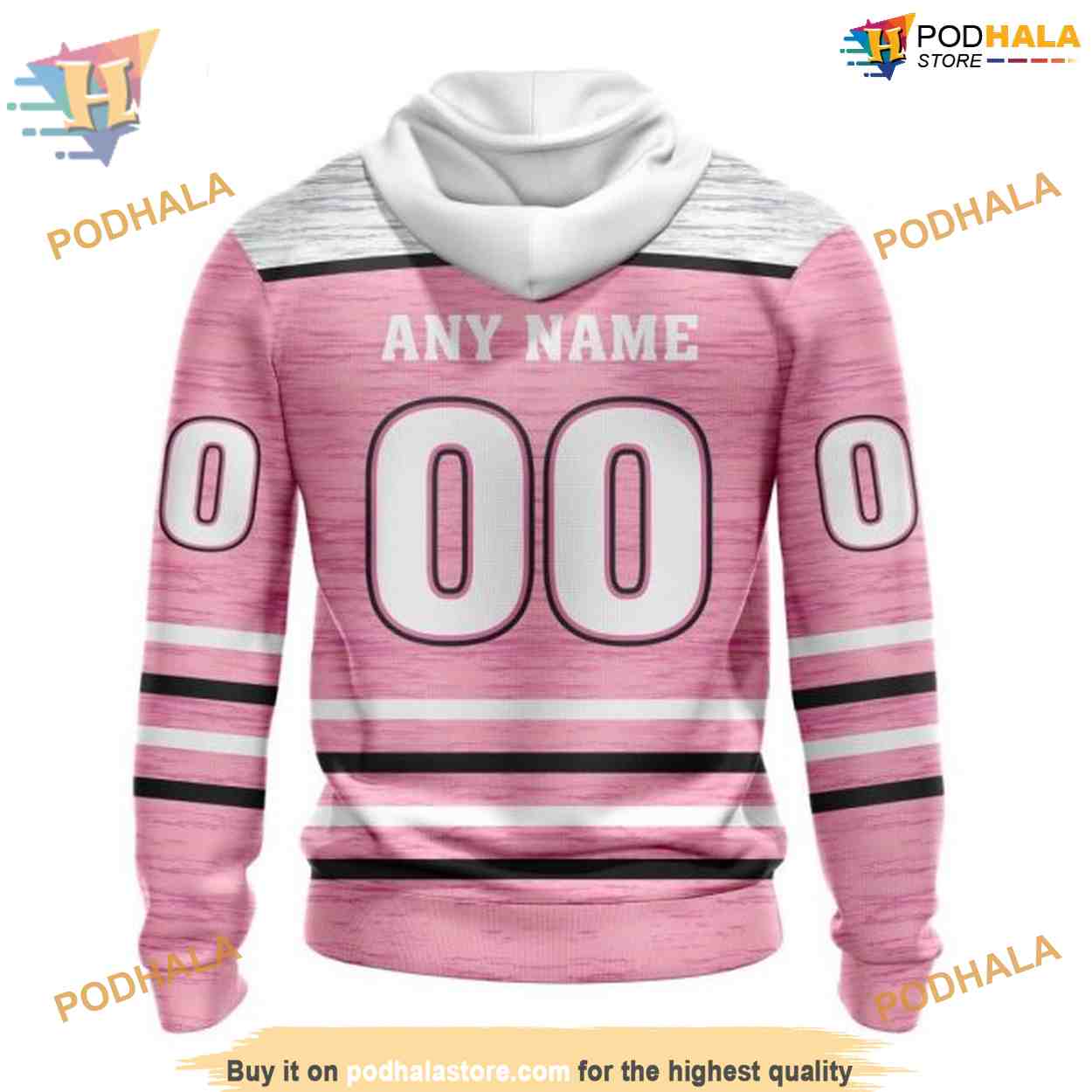 Custom Pink Fight Breast Cancer Design NHL Chicago Blackhawks Hoodie 3D Custom Pink Fight Breast Cancer Design NHL Chicago Blackhawks Hoodie 3D