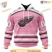 Custom Pink Fight Breast Cancer Design Nhl Detroit Red Wings Hoodie 3d 1.jpg - demo10