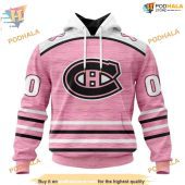 Custom Pink Fight Breast Cancer Design Nhl Montreal Canadiens Hoodie 3d 1.jpg - demo10