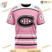 Custom Pink Fight Breast Cancer Design Nhl Montreal Canadiens Hoodie 3d 3.jpg - demo10