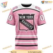Custom Pink Fight Breast Cancer Design Nhl New York Rangers Hoodie 3d 3.jpg - demo10