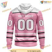 Custom Pink Fight Breast Cancer Design Nhl Pittsburgh Penguins Hoodie 3d 2.jpg - demo10