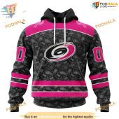 Custom Pink In The Rink Fight Breast Cancer Nhl Carolina Hurricanes Hoodie 3d 1.jpg - demo10