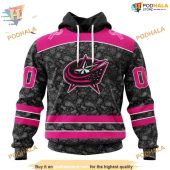 Custom Pink In The Rink Fight Breast Cancer Nhl Columbus Blue Jackets Hoodie 3d 1.jpg - demo10