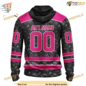 Custom Pink In The Rink Fight Breast Cancer Nhl Montreal Canadiens Hoodie 3d 2.jpg - demo10