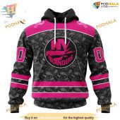 Custom Pink In The Rink Fight Breast Cancer Nhl New York Islanders Hoodie 3d 1.jpg - demo10