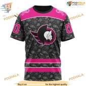 Custom Pink In The Rink Fight Breast Cancer Nhl Ottawa Senators Hoodie 3d 3.jpg - demo10