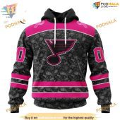 Custom Pink In The Rink Fight Breast Cancer Nhl St Louis Blues Hoodie 3d 1.jpg - demo10