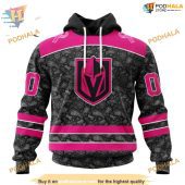 Custom Pink In The Rink Fight Breast Cancer Nhl Vegas Golden Knights Hoodie 3d 1.jpg - demo10