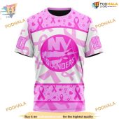 Custom Pink October Breast Cancer Awareness Month Nhl New York Islanders Hoodie 3d 3.jpg - demo10