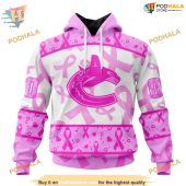 Custom Pink October Breast Cancer Awareness Month Nhl Vancouver Canucks Hoodie 3d 1.jpg - demo10