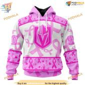 Custom Pink October Breast Cancer Awareness Month Nhl Vegas Golden Knights Hoodie 3d 1.jpg - demo10