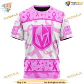 Custom Pink October Breast Cancer Awareness Month Nhl Vegas Golden Knights Hoodie 3d 3.jpg - demo10