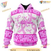Custom Pink October Breast Cancer Awareness Month Nhl Washington Capitals Hoodie 3d 1.jpg - demo10