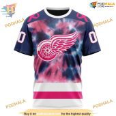 Custom Pink October Fight Breast Cancer Nhl Detroit Red Wings Hoodie 3d 3.jpg - demo10