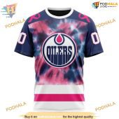 Custom Pink October Fight Breast Cancer Nhl Edmonton Oilers Hoodie 3d 3.jpg - demo10