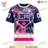 Custom Pink October Fight Breast Cancer Nhl Los Angeles Kings Hoodie 3d 3.jpg - demo10