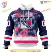 Custom Pink October Fight Breast Cancer Nhl New York Rangers Hoodie 3d 1.jpg - demo10