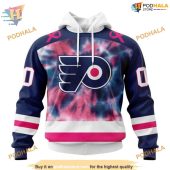 Custom Pink October Fight Breast Cancer Nhl Philadelphia Flyers Hoodie 3d 1.jpg - demo10