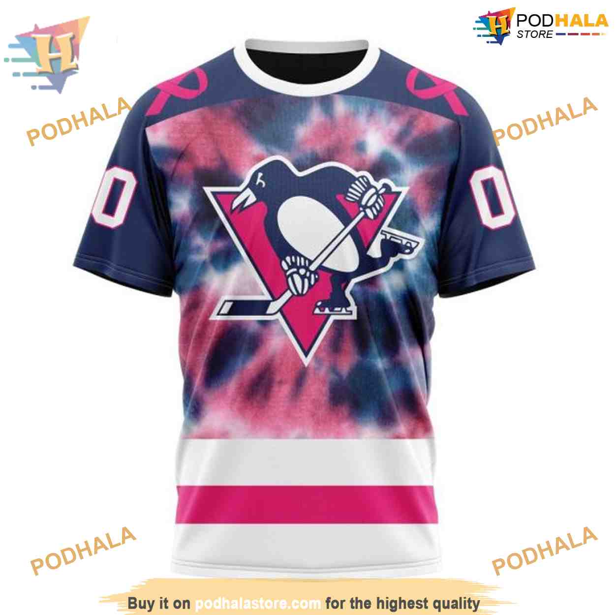 Custom Pink October Fight Breast Cancer NHL Pittsburgh Penguins Hoodie 3D Custom Pink October Fight Breast Cancer NHL Pittsburgh Penguins Hoodie 3D