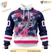 Custom Pink October Fight Breast Cancer Nhl Washington Capitals Hoodie 3d 1.jpg - demo10