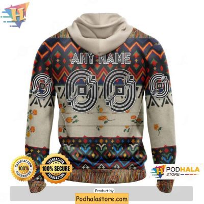 Custom Pittsburgh Penguins 3D Hoodie for NHL Fans, Native Inspired Design