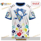 Custom Pittsburgh Penguins Autism Awareness Design Nhl Shirt Hoodie 3d 3.jpg - demo10