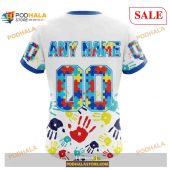 Custom Pittsburgh Penguins Autism Awareness Design Nhl Shirt Hoodie 3d 4.jpg - demo10