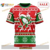 Custom Pittsburgh Penguins Christmas Nhl Unisex Shirt Hoodie 3d 3.jpg - demo10