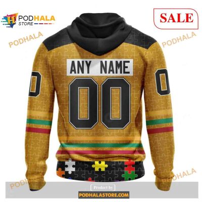 Custom Pittsburgh Penguins Fearless Aganst Autism NHL Shirt Hoodie 3D