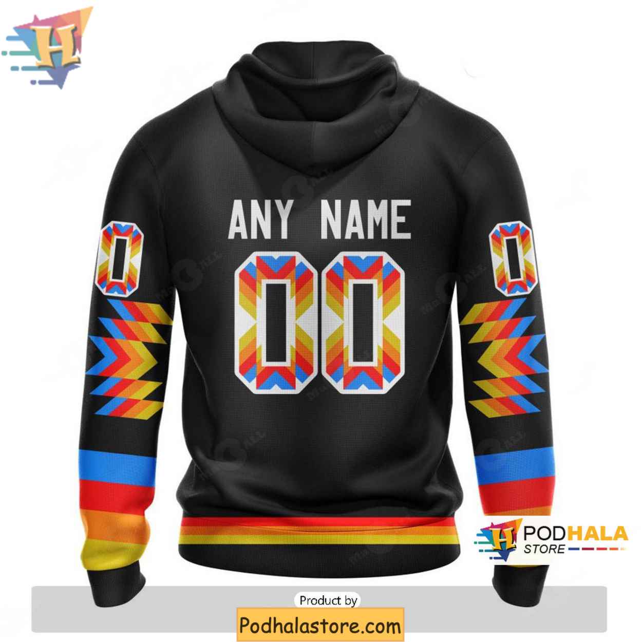 Custom Pittsburgh Penguins Hoodie 3D, NHL Fan Apparel With Native Patterns Custom Pittsburgh Penguins Hoodie 3D, NHL Fan Apparel With Native Patterns