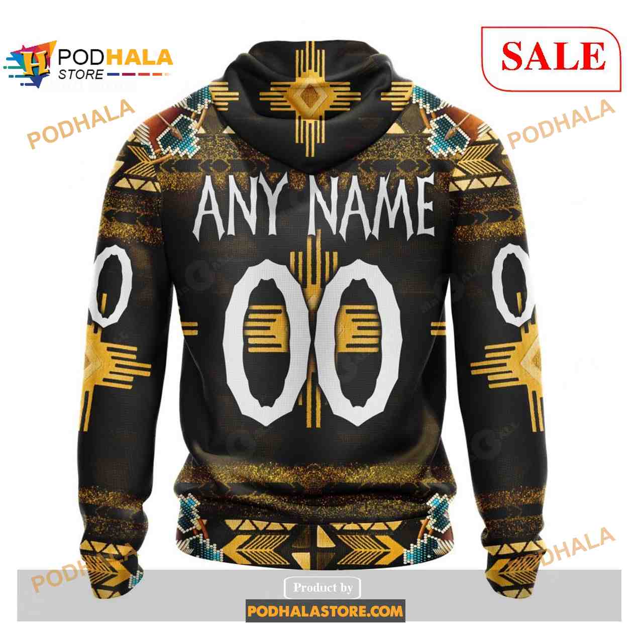 Custom Pittsburgh Penguins Native Costume NHL Shirt Hoodie 3D Custom Pittsburgh Penguins Native Costume NHL Shirt Hoodie 3D
