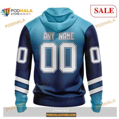 Custom Pittsburgh Penguins Retro Gradient Design NHL Shirt Hoodie 3D