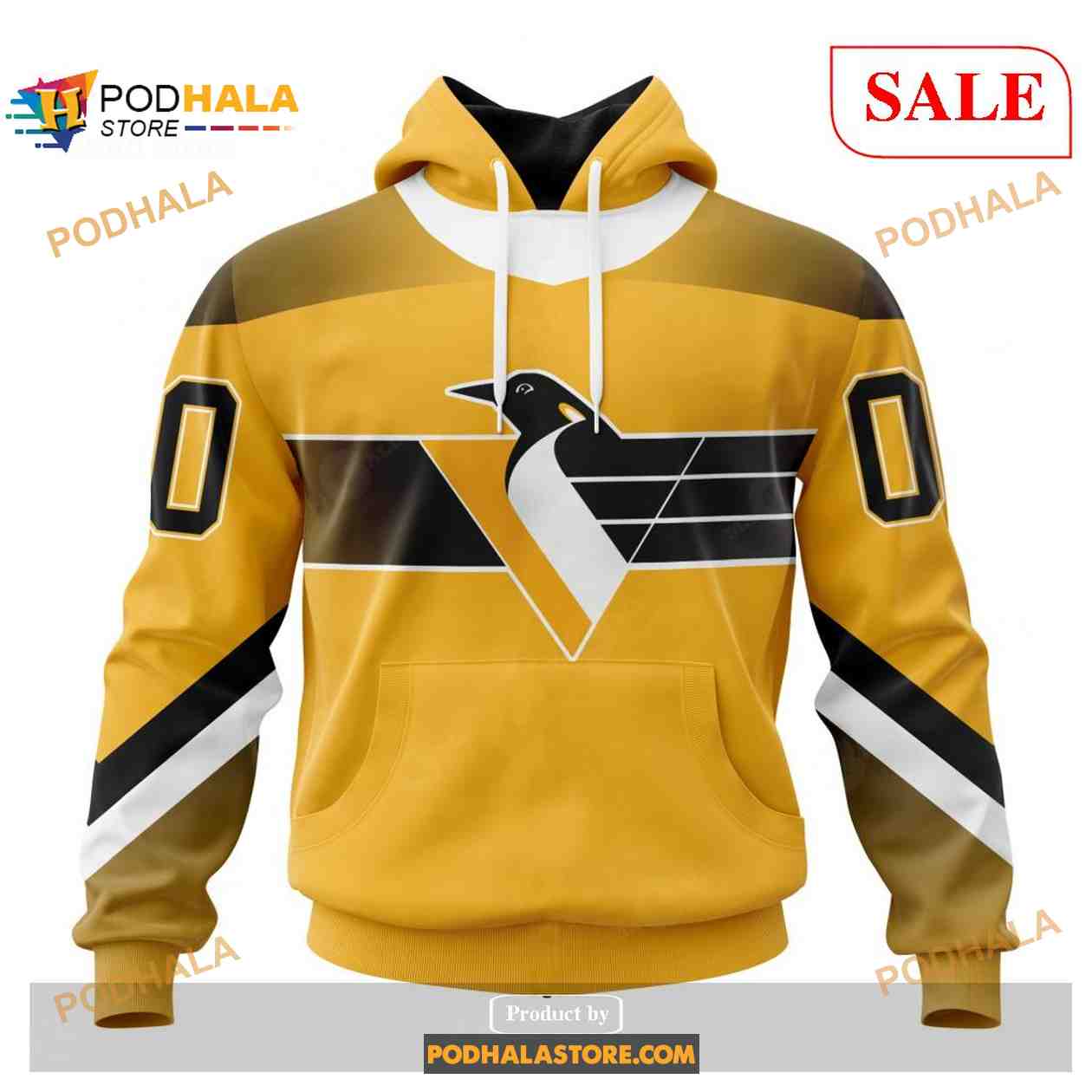 Custom Pittsburgh Penguins Unisex With Retro Concepts NHL Shirt Hoodie 3D Custom Pittsburgh Penguins Unisex With Retro Concepts NHL Shirt Hoodie 3D