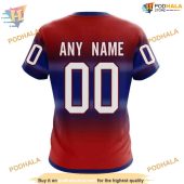 Custom Retro Gradient Design Nhl Montreal Canadiens Hoodie 3d 4.jpg - demo10