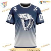 Custom Retro Gradient Design Nhl Nashville Predators Hoodie 3d 3.jpg - demo10