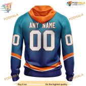 Custom Retro Gradient Design Nhl New York Islanders Hoodie 3d 2.jpg - demo10