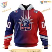 Custom Retro Gradient Design Nhl New York Rangers Hoodie 3d 1.jpg - demo10