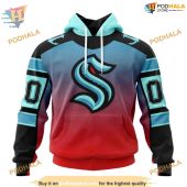 Custom Retro Gradient Design Nhl Seattle Kraken Hoodie 3d 1.jpg - demo10
