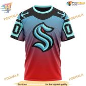 Custom Retro Gradient Design Nhl Seattle Kraken Hoodie 3d 3.jpg - demo10