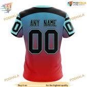 Custom Retro Gradient Design Nhl Seattle Kraken Hoodie 3d 4.jpg - demo10